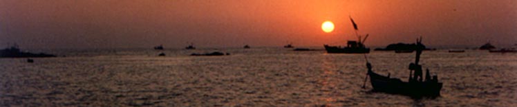Sunset at Malvan Beach
